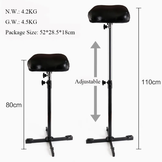 Tattoo Armrest/ Legrest Adjustable Armrest