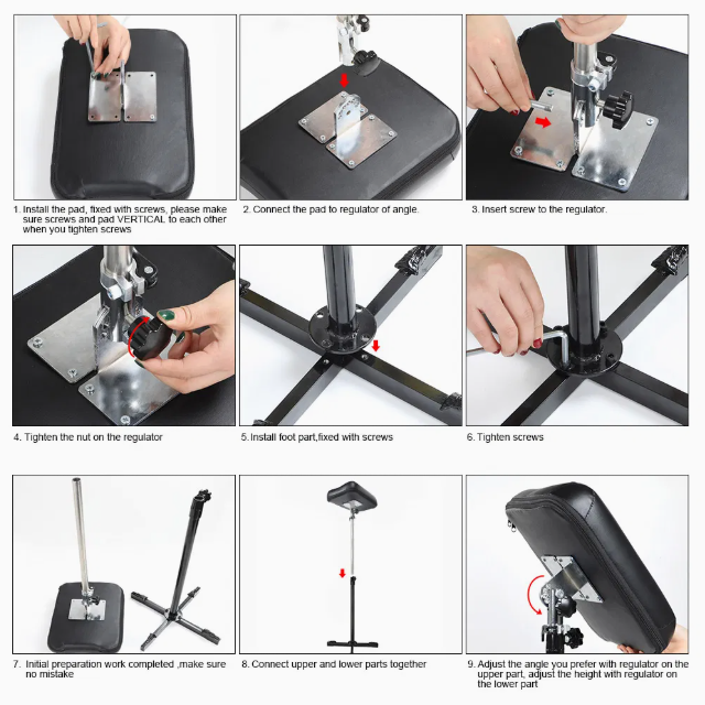 Tattoo Armrest/ Legrest Adjustable Armrest