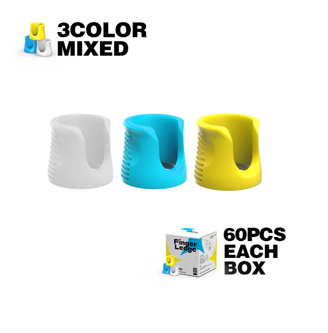 Tattoo Rubber Finger Ledge 60Pcs/Box