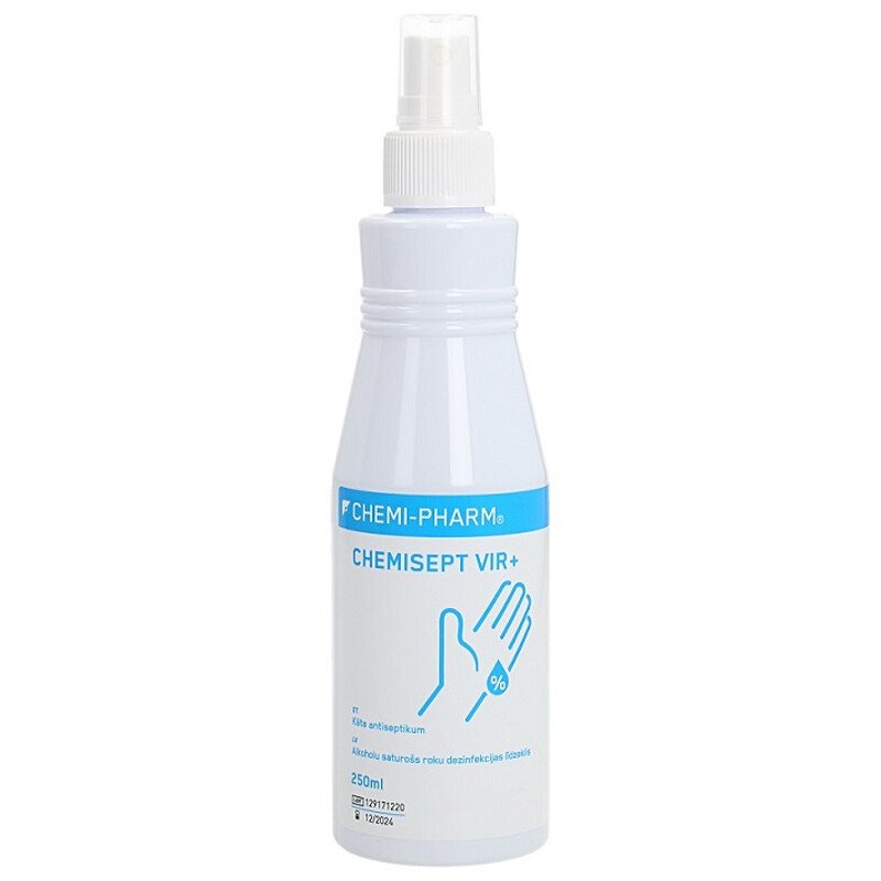 Chemisept VIR+ 250 ml dezinfekcijas līdzeklis Tattoo Imanta