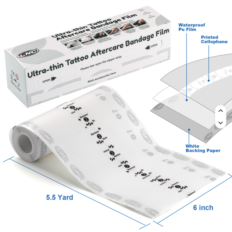 CNC Tattoo Protective Film 15cm x 5m