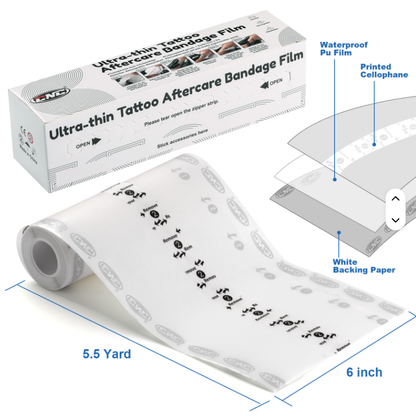 CNC Tattoo Protective Film 15cm x 5m