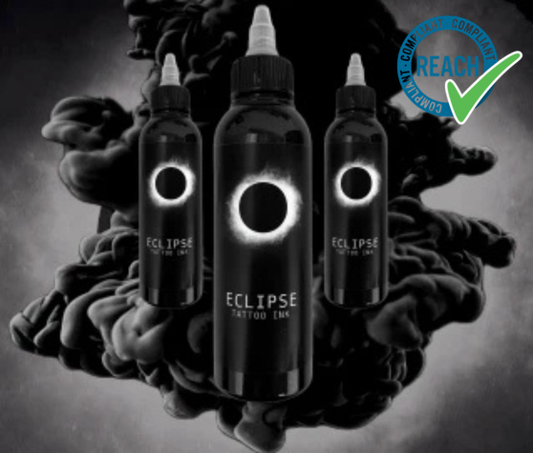 Eclipse Black Tattoo Ink 260 ml – lielais tilpums melnās tintes