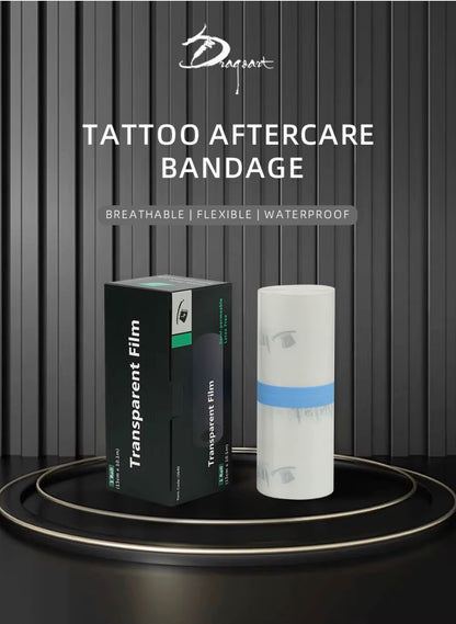 Tattoo Protective Barrier Repair Film 11yds Skin Protective Supply Roll Breathable Aftercare Film