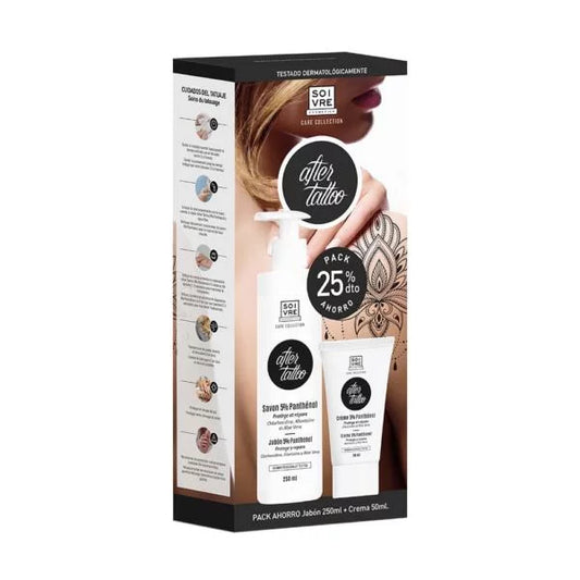 After Tattoo Pack Presentation: 50 ml + 250 ml