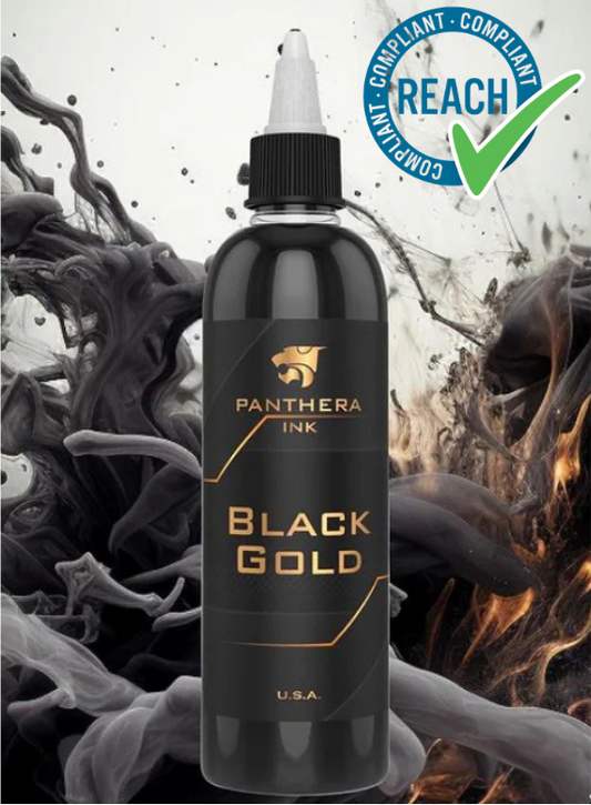 Panthera Ink Black Gold 150ml (EU REACH  version)